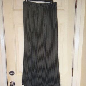 Striped Wide Leg Pants